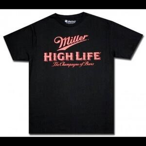 Basic Miller High Life Tshirt The Champagne Of Beers